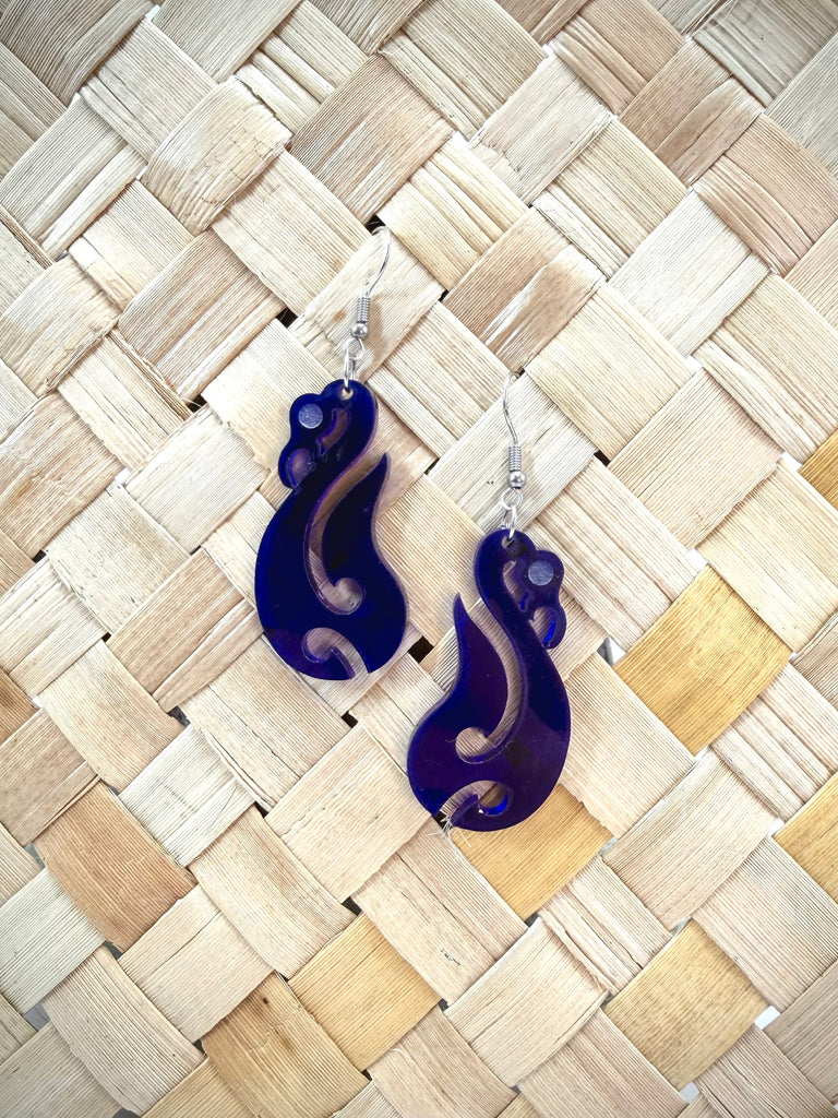 Manaia Matau Earrings