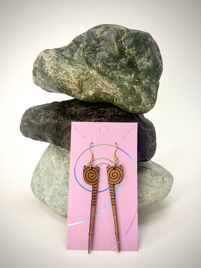 Tewhatewha earrings