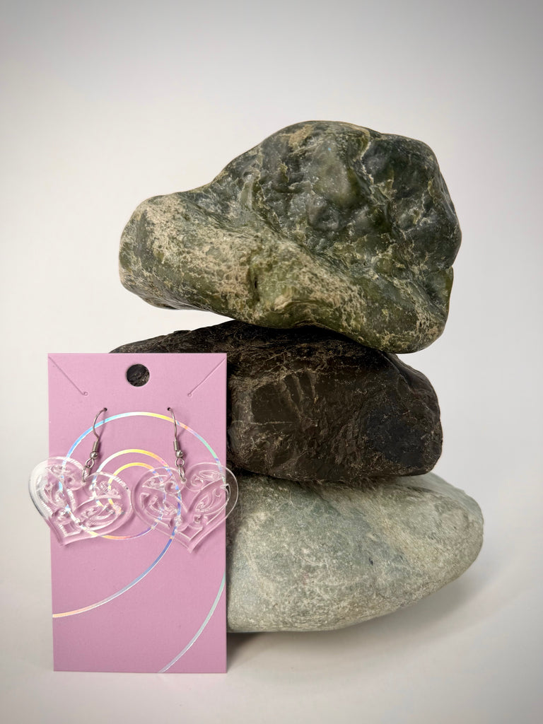 Manawa Heart Earrings
