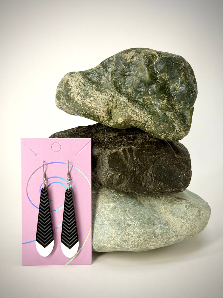 Huia Feather Earrings