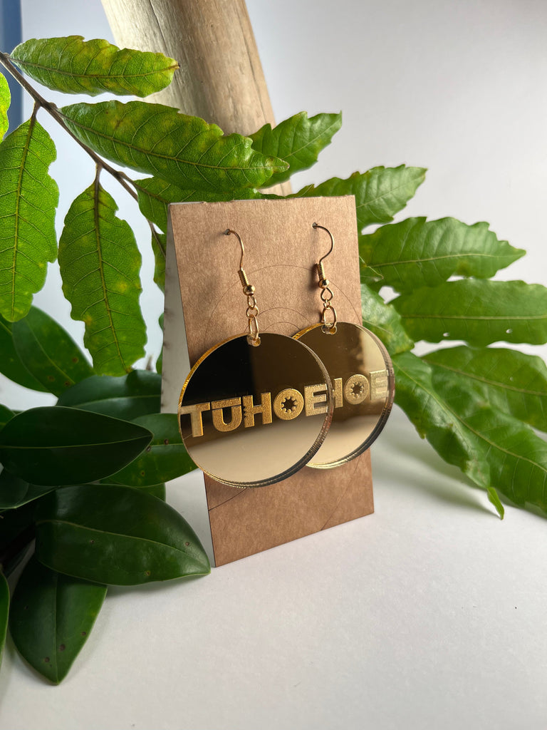 Tuhoe Earrings - TroubleMaker.co.nz
