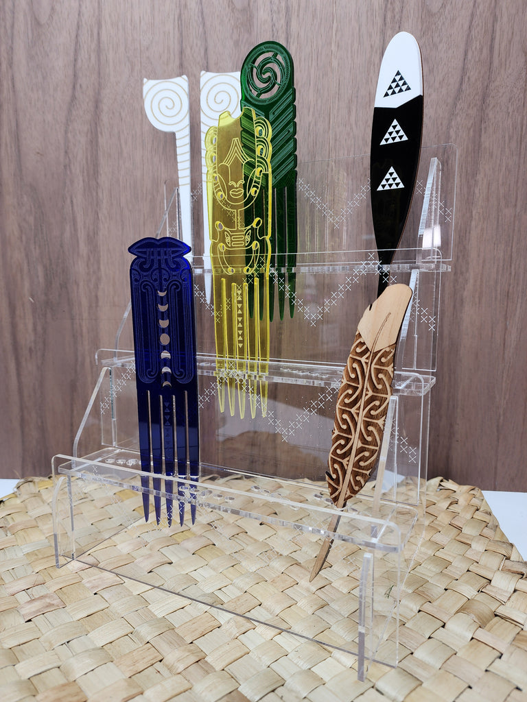 Earring stands customized for retail display