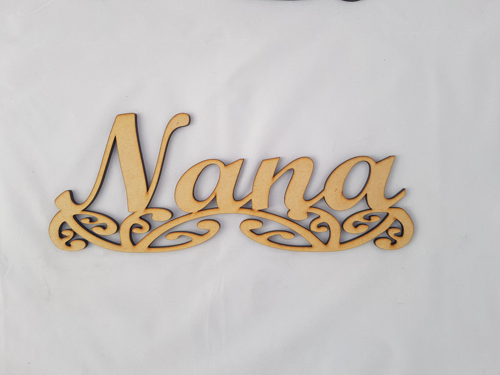 Custom Personalised Name Sign Art - TroubleMaker.co.nz