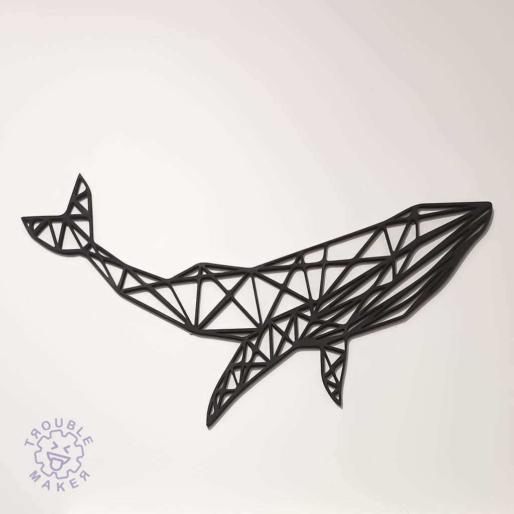 Geometric Whale - TroubleMaker.co.nz
