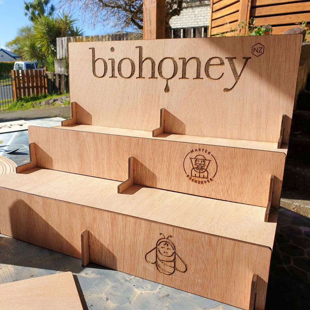 Display stand, counter top– TroubleMaker.co.nz