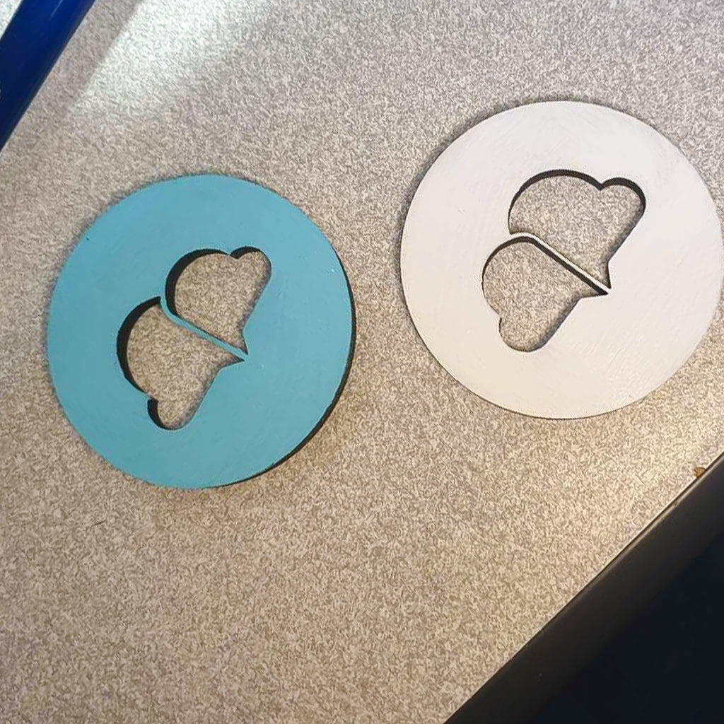 Custom Connect 4 Counters– TroubleMaker.co.nz