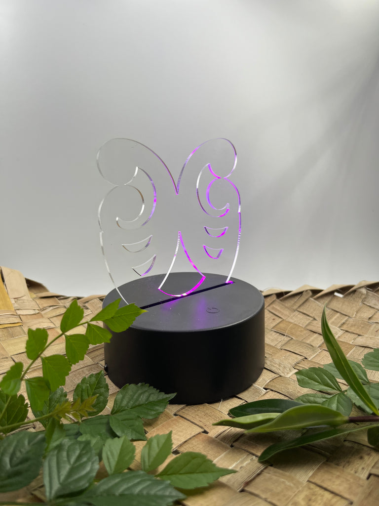 Custom 3D LED lamp - TroubleMaker.co.nz