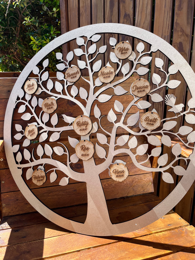 Personalised tree of life clearance